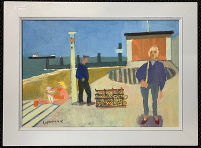 Lot 1 - Derek Inwood (1915-2012) 'Lifeboat Station...