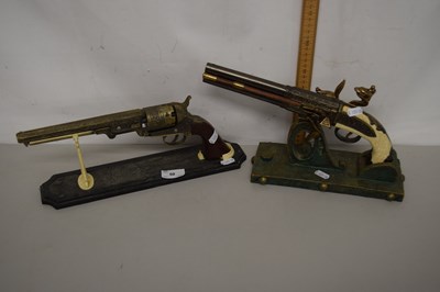 Lot 50 - Two reproduction pistols