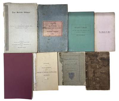 Lot 464 - A collection of scarce and unusual pamphlets...