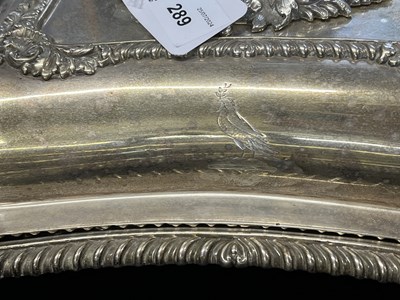 Lot 289 - A pair of George IV silver tureens of...