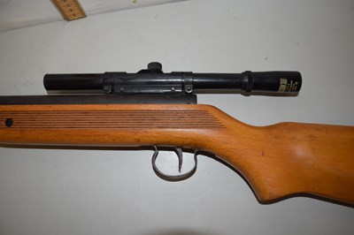 Lot 76 - Vintage air rifle stamped Foreign, fitted with...