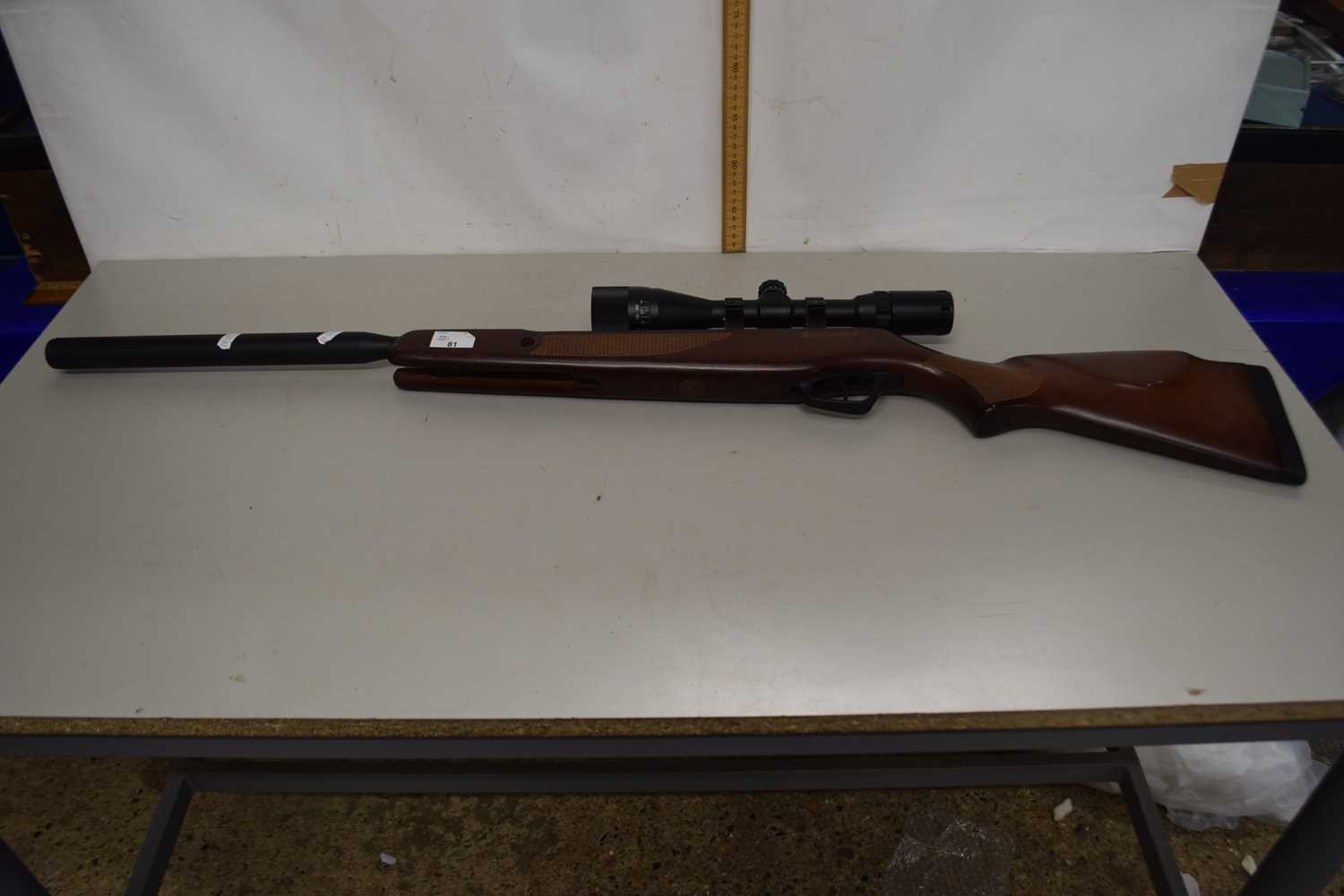 Lot 81 - A Stoeger .22 air rifle with 3-9 x 40A0 scope