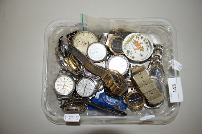 Lot 143 - Mixed Lot: Various assorted wristwatches