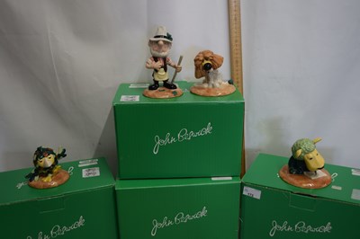 Lot 172 - Group of four John Beswick figures from The...