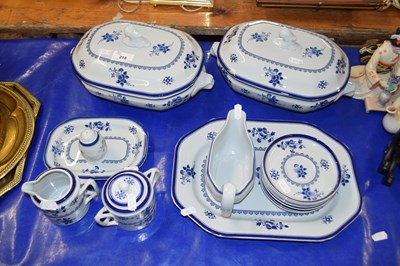 Lot 218 - Quantity of Spode Gloucester Blue table wares