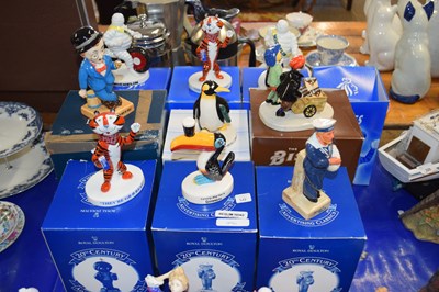 Lot 226 - Group of modern Royal Doulton figures to...