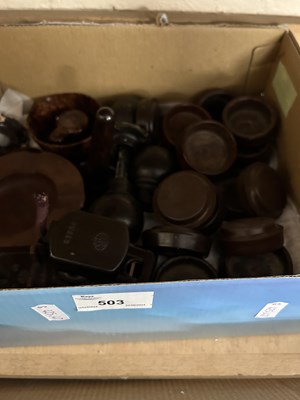 Lot 503 - Quantity of assorted bakelite items