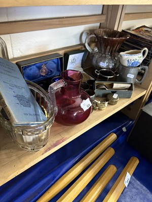 Lot 524 - Mixed Lot: Soda syphon, wine cooler, jelly...