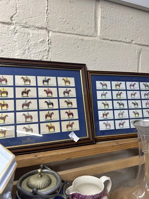 Lot 548 - Two framed Martel Cognac horseracing and Grand...