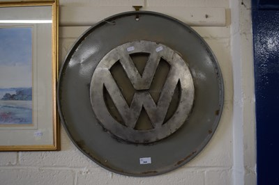 Lot 304 - Metal VW sign