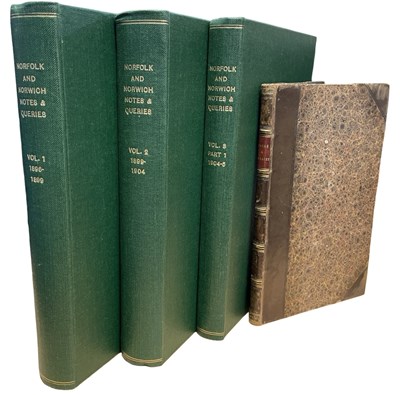 Lot 118 - NORFOLK AND NORWICH NOTES AND QUERIES,...