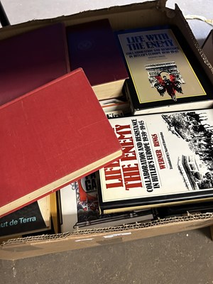 Lot 614 - Books to include military history and others