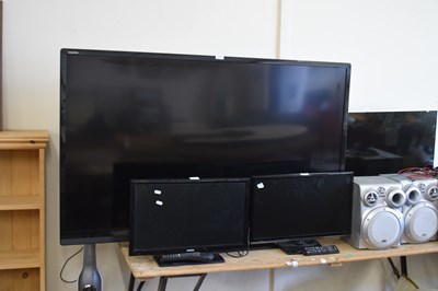 Lot 674 - A large Sharp flat screen TV