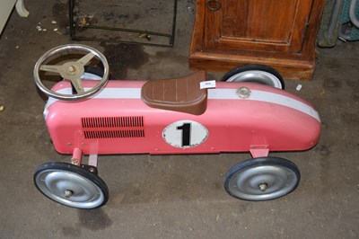 Lot 806 - Child's model racing car