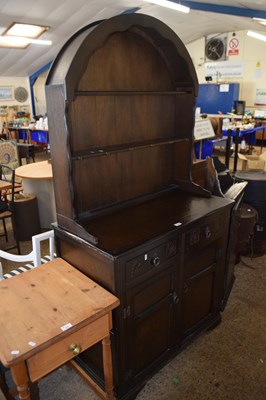 Lot 411 - Modern dark oak dresser