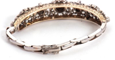 Lot 328 - An adapted Victorian diamond bracelet,...