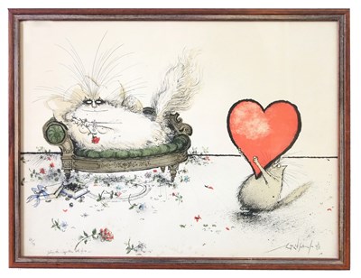 Lot 63 - Ronald Searle (1920-2011), 'Darling, this is...