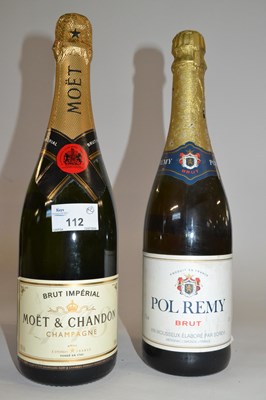 Lot 112 - Moet & Chandon Brut Imperial Champagne and Pol...