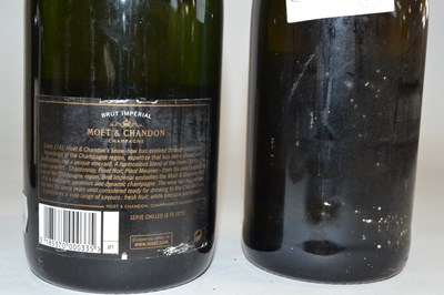 Lot 112 - Moet & Chandon Brut Imperial Champagne and Pol...