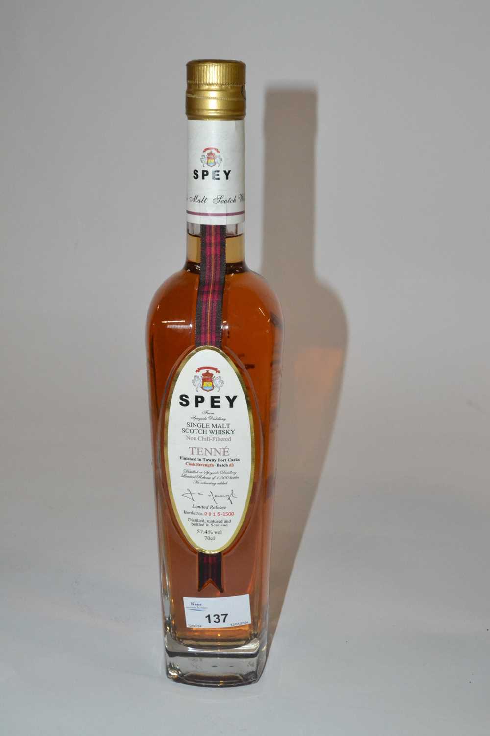 Lot 137 - Spey Tenné Limited Release Tawny Port Cask...