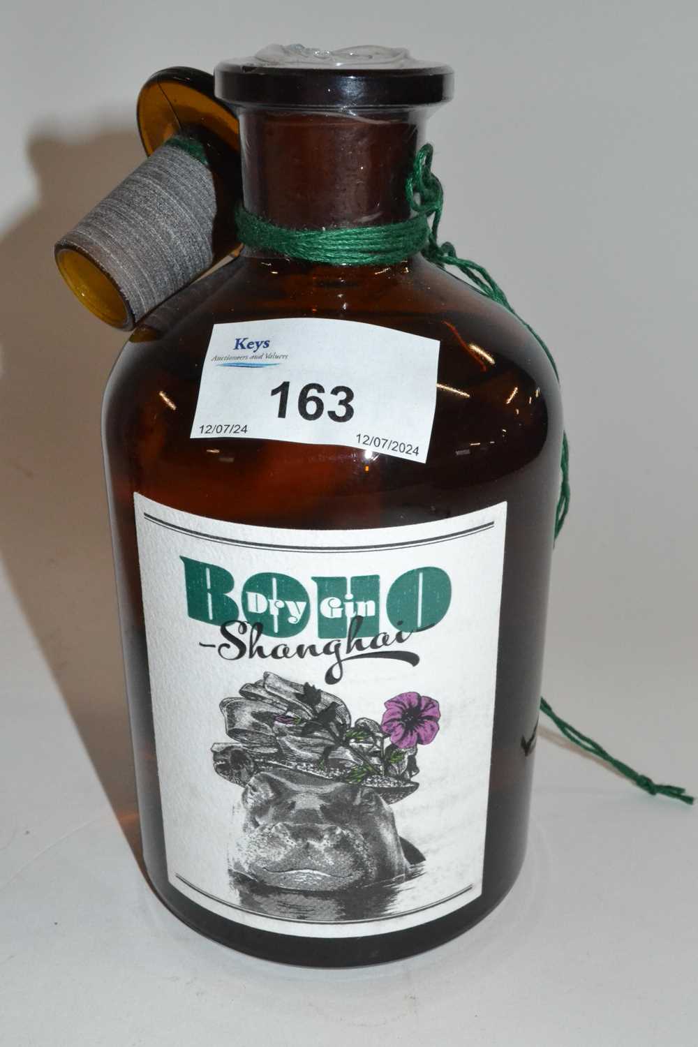 Lot 163 - Boho Shanghai Dry Gin, one bottle