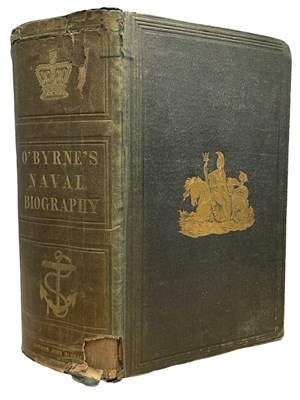 Lot 82 - WILLIAM R O'BYRNE: A NAVAL BIOGRAPHICAL...