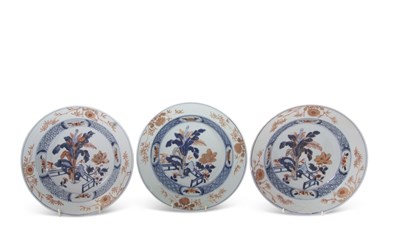 Lot 137 - A group of three 18th Century Chinese...