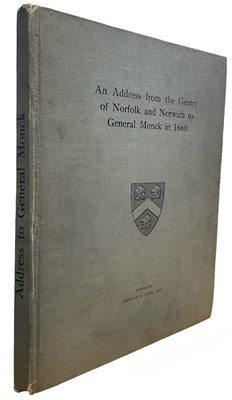 Lot 115 - AN ADDRESS FROM THE GENTRY OF NORFOLK AND...
