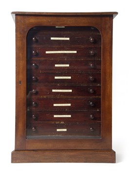 Lot 445 - A late 19th or early 20th Century ten drawer...