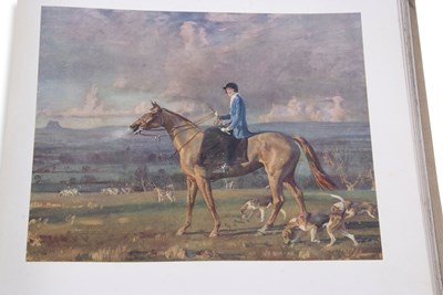 Lot 684 - "A.J. Munnings. R.A. Pictures of Horses and...