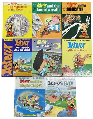 Lot 6 - A collection of Asterix hardbound books, to...