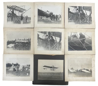 Lot 528 - A collection of 9 early 20th century black and...