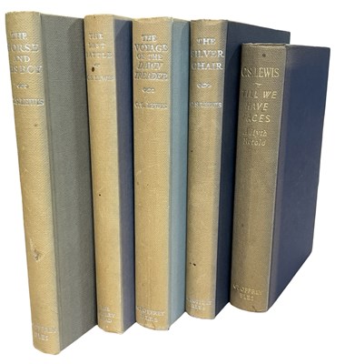 Lot 25 - C S LEWIS: 5 Titles: THE VOYAGE OF THE DAWN...
