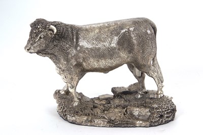 Lot 41 - A Country Artists silver resin filled model of...