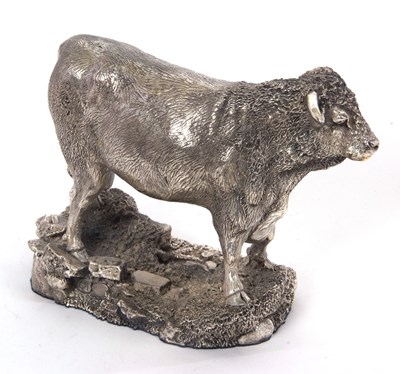 Lot 41 - A Country Artists silver resin filled model of...