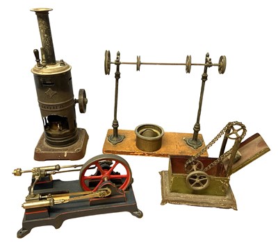 Lot 3 - A Bing vertical stationary 'Nora' steam engine,...