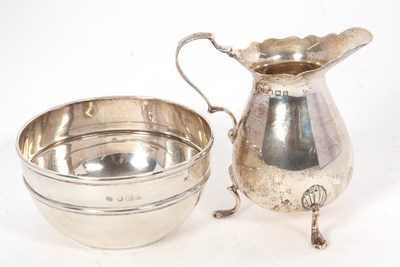 Lot 72 - Late Victorian silver small bowl of plain...