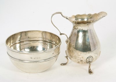 Lot 72 - Late Victorian silver small bowl of plain...