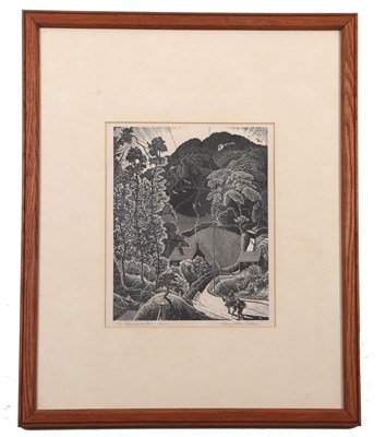 Lot 498 - Pellew (C) (1890-1966) Wood Engraving; Gloucestershire Lane