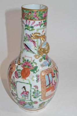 Lot 201 - A 19th Century Cantonese porcelain vase...