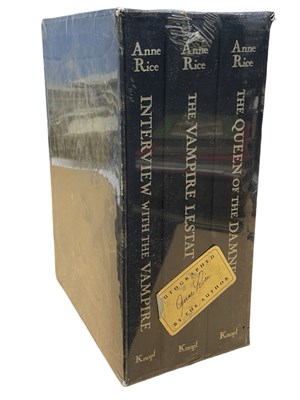 Lot 286 - SIGNED ANNE RICE: THE VAMPIRE CHRONICLES:...