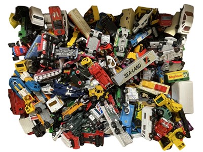 Lot 93 - A large collection of various die-cast cars...