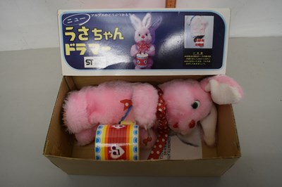 Lot 147 - A boxed drumming bunny by Alps, Japan