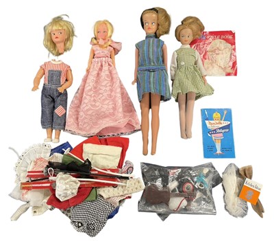 Lot 190 - A collection of 1960s dolls, to include Tressy...