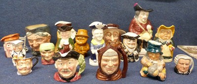 Lot 89 - Group of Toby Jugs Including Royal Doulton Granny
