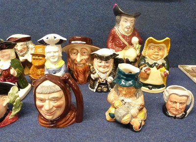 Lot 89 - Group of Toby Jugs Including Royal Doulton Granny