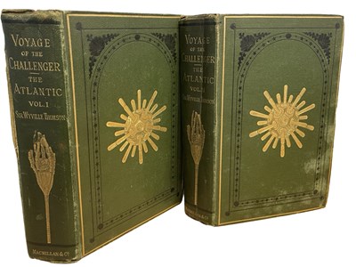 Lot 318 - SIR WYVILLE THOMSON: VOYAGE OF THE CHALLENGER -...