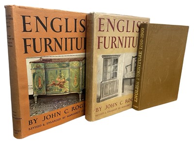 Lot 166 - ENGLISH FURNITURE: 3 Titles: JOHN C ROGERS:...