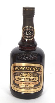 Lot 176 - BOWMORE 12 YEARS OLD ISLAY SINGLE MALT SCOTCH WHISKY, 1980S