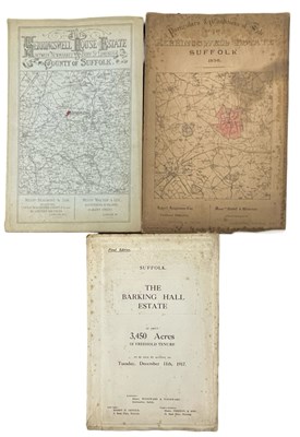 Lot 551 - ONE PACKET: Three sets of sales particulars...